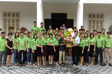 Hoạt động chúc mừng nhân kỷ niệm Ngày Doanh nhân Việt Nam tại công ty Tiến Nông